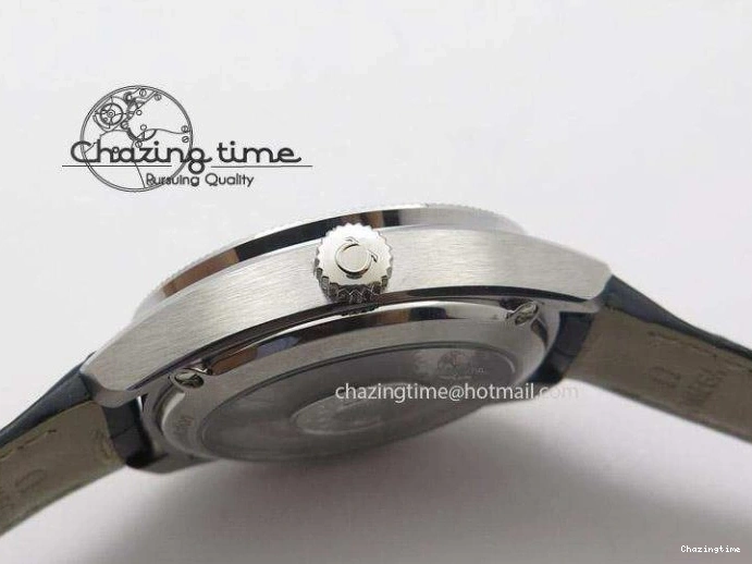 0721 Globemaster Master Chronometer SS V6F Best Edition White Dial On Black Leather Strap A FastDry 8269
